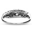 The Rhapsody Ring, smalltop view on a hand