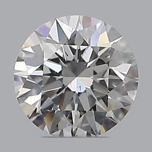 Round diamond — real photo
