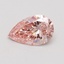 0.51 Ct. Fancy Intense Pink Pear Lab Grown Diamond
