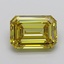 5.00 Ct. Fancy Intense Yellow Emerald Lab Grown Diamond
