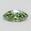 1.02 Ct. Fancy Vivid Green Marquise Lab Grown Diamond