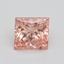 1.50 Ct. Fancy Intense Pink Princess Lab Grown Diamond