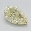 1.92 Ct. Fancy Intense Yellow Pear Lab Grown Diamond