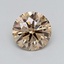 1.03 Ct. Light  Brown Round Lab Grown Diamond