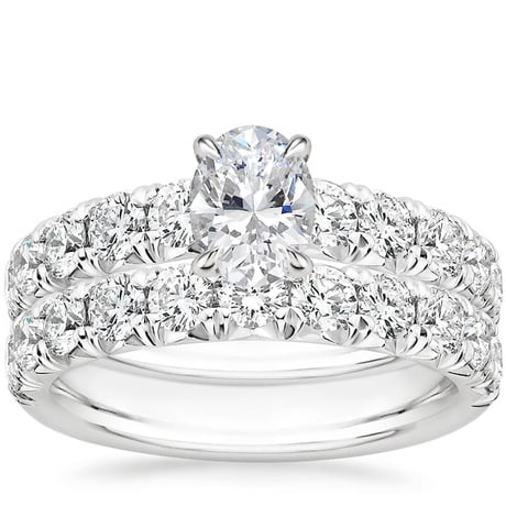 18K White Gold Ellora Diamond Bridal Set