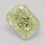 0.42 Ct. Fancy Light Yellow Radiant Diamond