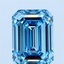 2.08 Ct. Fancy Vivid Blue Emerald Lab Grown Diamond
