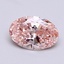 1.99 Ct. Fancy Vivid  Pink Oval Lab Grown Diamond
