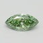 1.00 Ct. Fancy Vivid Pacific Green Marquise Lab Grown Diamond
