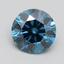 2.00 Ct. Fancy Vivid Blue Round Lab Grown Diamond