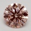 2.22 Ct. Fancy Intense Pink Round Lab Grown Diamond