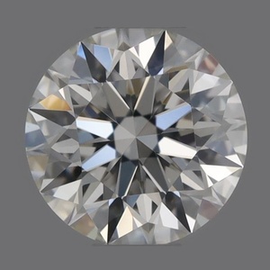Round diamond — real photo