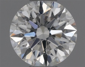 Round diamond — real photo