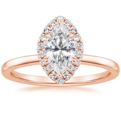 14K Rose Gold Vienna Diamond Bridal Set (1/2 ct. tw.)