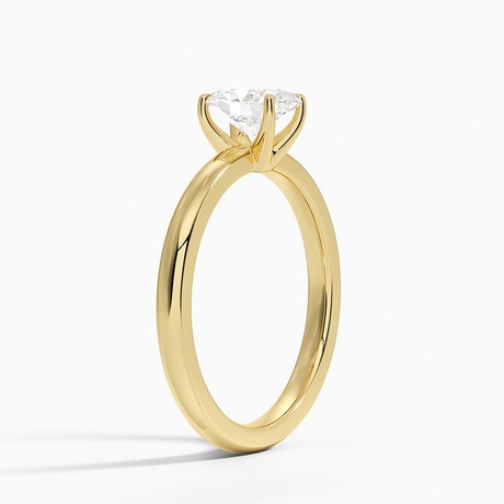 Fairmined 2mm Solitaire Ring