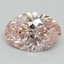 6.04 Ct. Fancy Intense Pink Oval Lab Grown Diamond