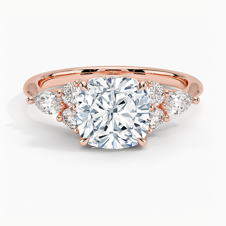 14K Rose Gold Luxe Nadia Diamond Ring