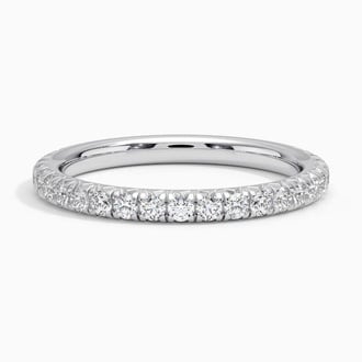 Luxe French Pavé Diamond Ring