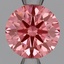 1.04 Ct. Fancy Vivid Pink Round Lab Grown Diamond