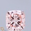 2.20 Ct. Fancy Intense Pink Cushion Lab Grown Diamond