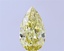 4.03 Ct. Fancy Intense Yellow Pear Lab Grown Diamond