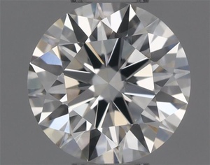 Round diamond — real photo