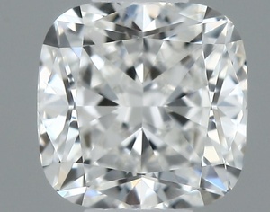 Cushion diamond — real photo