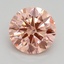 1.72 Ct. Fancy Intense Pink Round Lab Grown Diamond