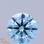 1.49 Ct. Fancy Vivid Blue Round Lab Grown Diamond