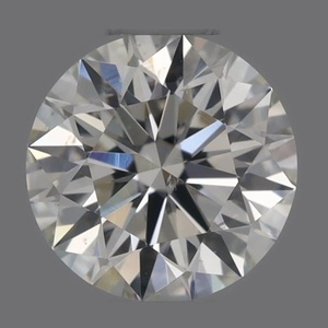 Round diamond — real photo