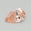 0.37 Ct. Fancy Vivid Pink Pear Lab Grown Diamond