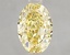 1.60 Ct. Fancy Vivid Yellow Oval Lab Grown Diamond