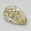 1.09 Ct. Fancy Intense  Yellow Pear Lab Grown Diamond