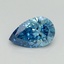 1.02 Ct. Fancy Vivid Blue Pear Lab Grown Diamond