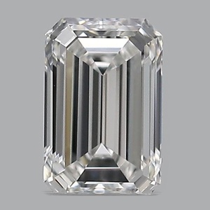 Emerald diamond — real photo