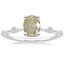 18K White Gold Aimee 1.4mm Diamond Ring, smalltop view