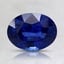 7.9x6mm Blue Oval Sapphire