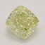 1.30 Ct. Fancy Light Yellow Cushion Diamond