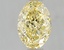 1.51 Ct. Fancy Vivid Yellow Oval Lab Grown Diamond