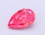 1.35 Ct. Fancy Vivid Pink Pear Lab Grown Diamond