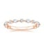 14K Rose Gold Versailles Three-Quarter Coverage Diamond Ring (1/2 ct. tw.), smalltop view