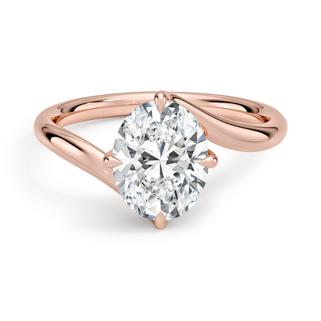 14K Rose Gold Atelier Solitaire Ring