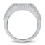 Sapphire Baguette Band, smallside view