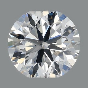 Round diamond — real photo