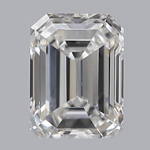 Emerald diamond — real photo