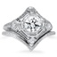 Vintage Inspired Contoured Wedding Band, smallside view