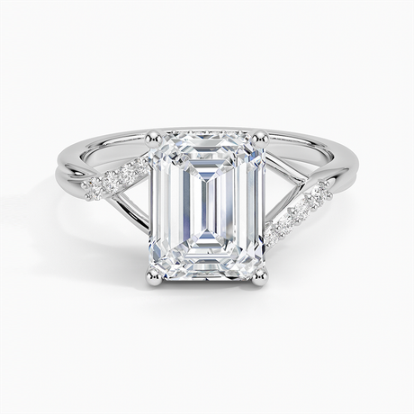 Chamise Hidden Halo Diamond Ring