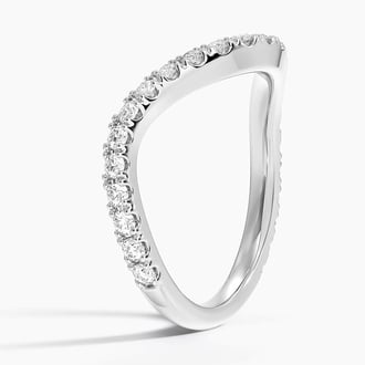 Silhouette Diamond Ring (1/2 ct. tw.) in Platinum