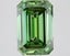 3.06 Ct. Fancy Vivid Green Emerald Lab Grown Diamond