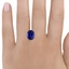 12.1x9.7mm Violet Oval Tanzanite, smalladditional view 1